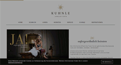 Desktop Screenshot of juwelier-kuhnle.de