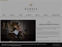 Tablet Screenshot of juwelier-kuhnle.de